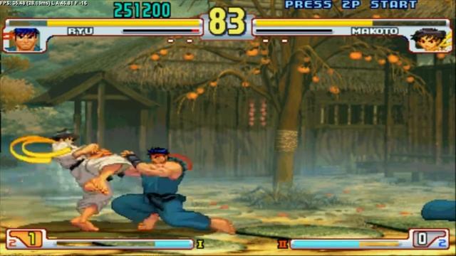 Fraps 720P test with CPS3 Street Fighter 3 on my laptop ( Dell Inspiron 1525 ) смотреть онлайн