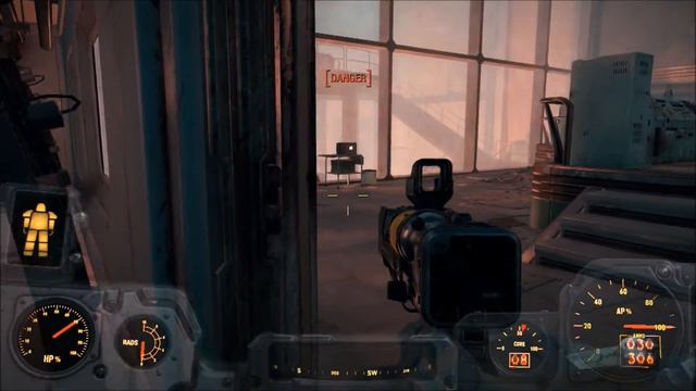 Fallout 4 Defeat Sentry Bot at the Nuclear Reactor смотреть онлайн