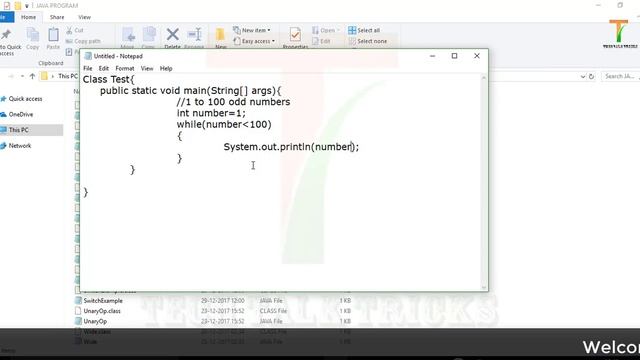 While loop in java | Part - 12 | Java Tutorial | Tech Talk Tricks смотреть онлайн