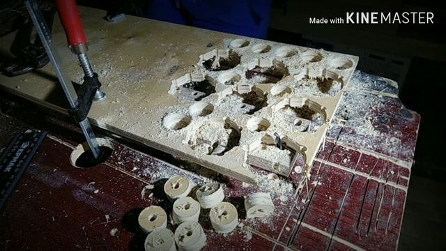 Соединение шип паз. Приспособление для фрезера. смотреть онлайн