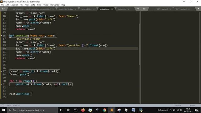 Tkinter app to evaluate tests (part 1) смотреть онлайн