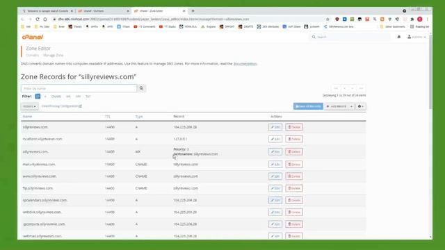 Google Search Console - cPanel (Verify domain ownership via DNS record) смотреть онлайн