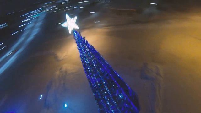 Колесо Обозрения "Золотое кольцо" fpv, Новый год 2022 в Ярославле смотреть онлайн