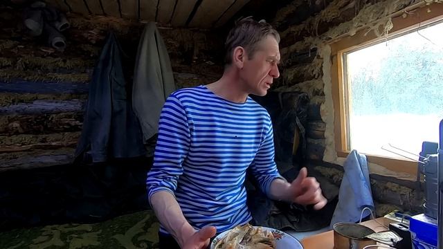 У меня получилось! Озеро мне открылось. Встретил редкого зверя. Прекрасная рыбалка на избе. смотреть онлайн