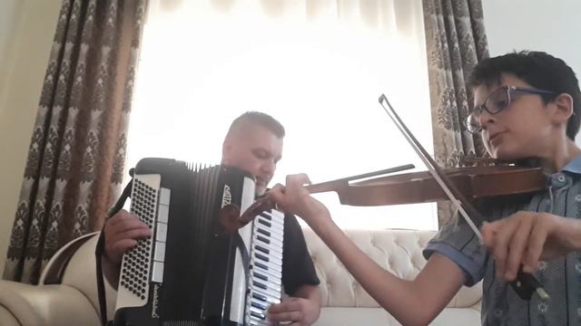 #pirates of the caribbean#violin#accordion смотреть онлайн