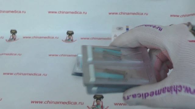 Стерильные акупунктурные иглы CLOUD & DRAGON 025x13 мм с ушком и направляющей смотреть онлайн