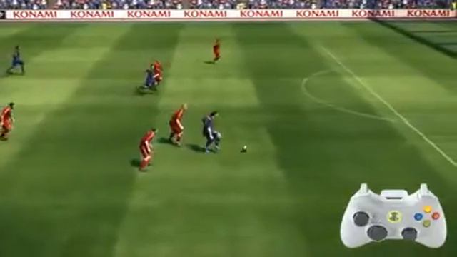 [PES 2010] Учимся делать финты на джойстике смотреть онлайн