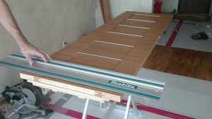 Подрезка двери погружной пилой