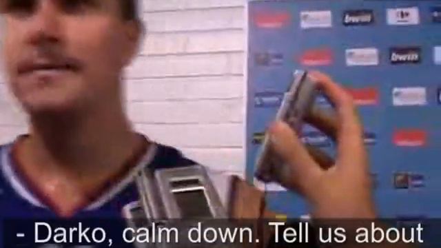 Darko Milicic's Statements (English Subtitles) After GRE-SRB