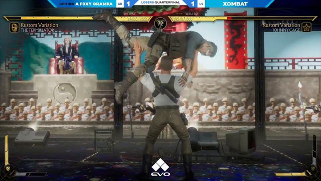 Evo 2023: Mortal Kombat 11 Losers Quarterfinals | A F0xy Grampa vs Xombat смотреть онлайн