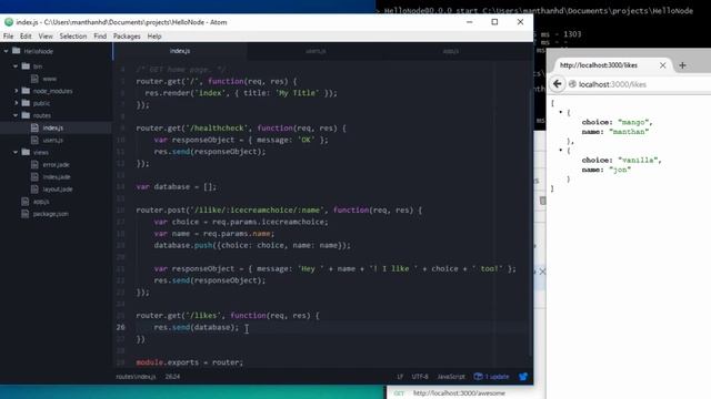 Handling HTTP Status codes and HTTP Methods in Express - Node.js Tutorial 5 смотреть онлайн