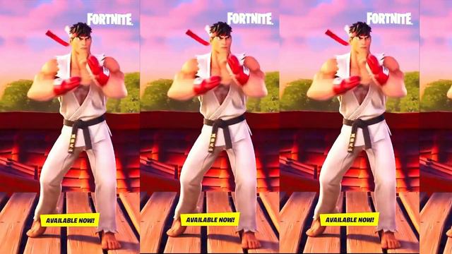 Fortnite X Street Fighter / Skins y Gesto смотреть онлайн