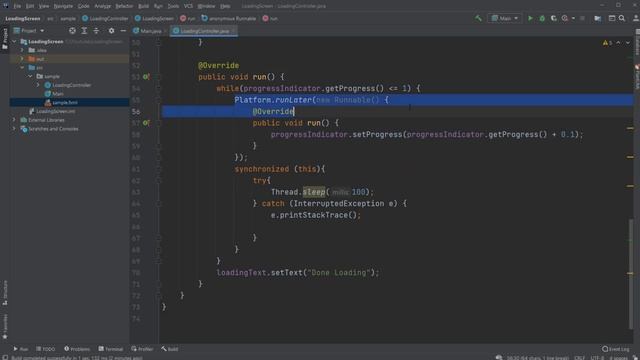 JavaFX and Scene Builder - IntelliJ: Progress Indicator смотреть онлайн