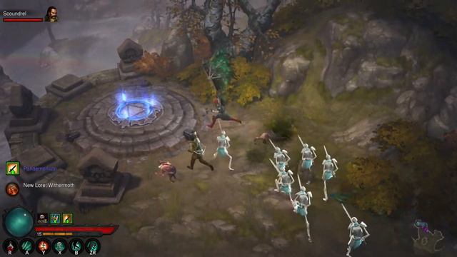 DIABLO 3: ETERNAL COLLECTION Walkthrough Gameplay Part 3 - DOOM (Necromancer) [Switch] смотреть онлайн