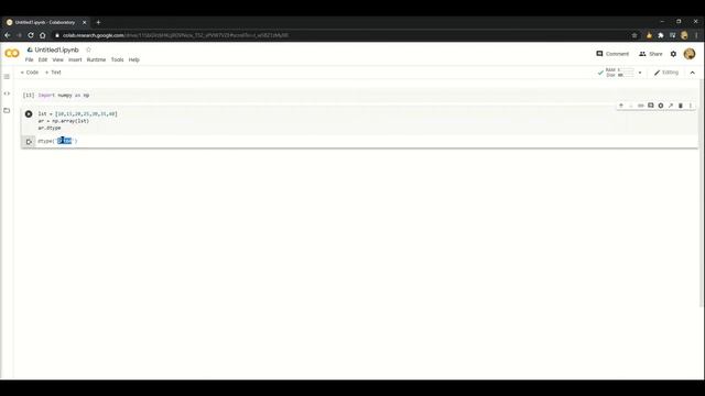 How to make 1D and 2D Numpy Arrays (Colaboratory part 2) смотреть онлайн