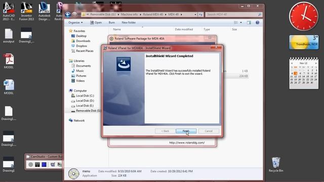Roland MDX-40A - Installing VPanel and Window driver смотреть онлайн