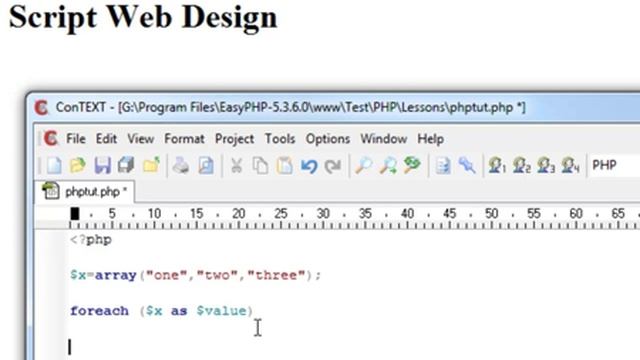 PHP Tutorial 7 - Foreach Loop смотреть онлайн