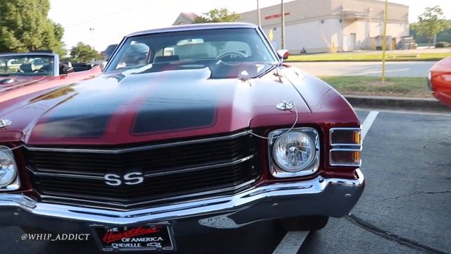 WhipAddict: LS Swapped 71' Chevy Chevelle SS on SD Forged 24s, Matching Steering Wheel, Gets Loose смотреть онлайн