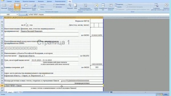 Как заполнить книгу доходов ИП на патентной системе налогообложения за 2021 год