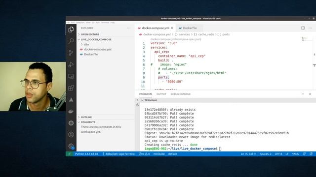 Live #24 - Criando Docker Compose do zero смотреть онлайн