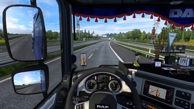 ETS2 1.40 - Euro Truck Simulator 2 - Daf XF Euro 6 - Aalborg (DK) to Malmo (S) смотреть онлайн