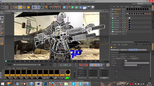 [ Speed ART ] : Wallpaper CODCF ( Map COD GHOST ) смотреть онлайн