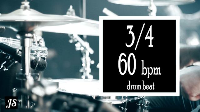 60 Bpm - 3/4 Drum Beat смотреть онлайн