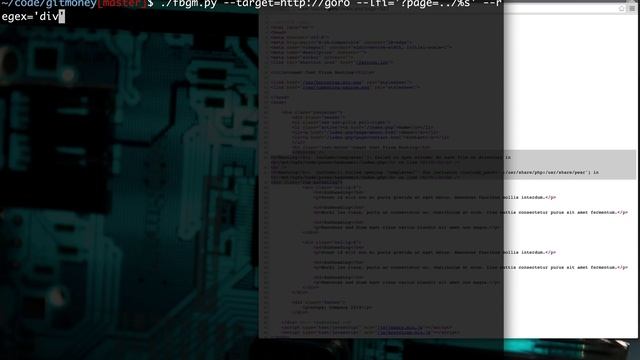 Git Money - Retrieving .git with LFI [demo 3/3] смотреть онлайн