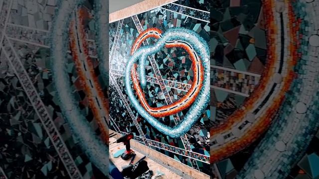 Заканчиваем изготовление мозаичного панно «Два сердца столицы». Скоро смонтируем мозаику в метро смотреть онлайн