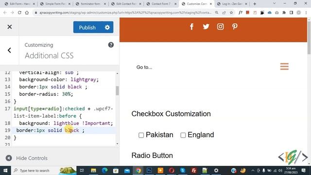How to Customize Radio Button Background & Checked Color using CSS in Contact Form 7 WordPress смотреть онлайн