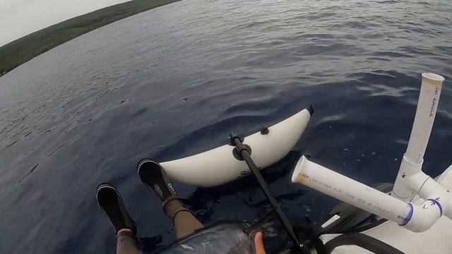 Hawaii Kayak Fishing: Fishing for Holiday Sashimi | Ono (Wahoo) and Shibi Ahi смотреть онлайн