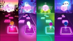 Unity || Tiles Hop - Play With 4 Different Themes And Different Balls || EDM rush !