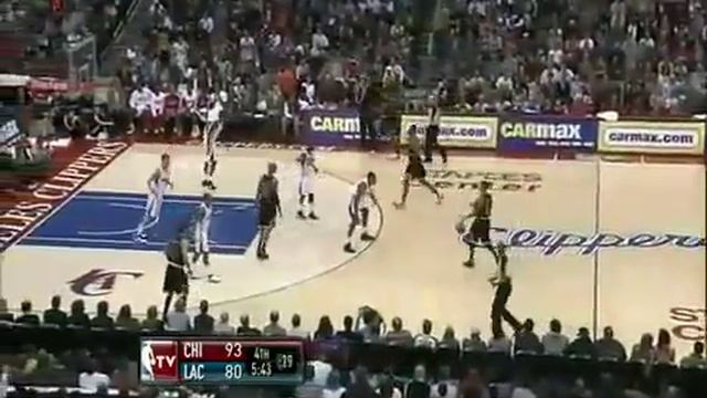 Los Angeles Clippers Blake Griffin Dunk on Taj Gibson смотреть онлайн