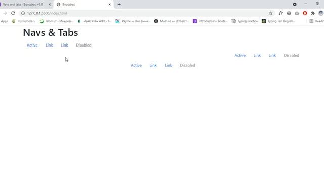 Bootstrap 31-dars. Navs va Tabs смотреть онлайн