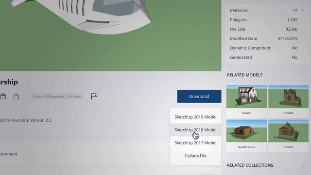 Vectorworks Spotlight Sprint Challenge - Import Starship from SketchUp 3d Warehouse смотреть онлайн