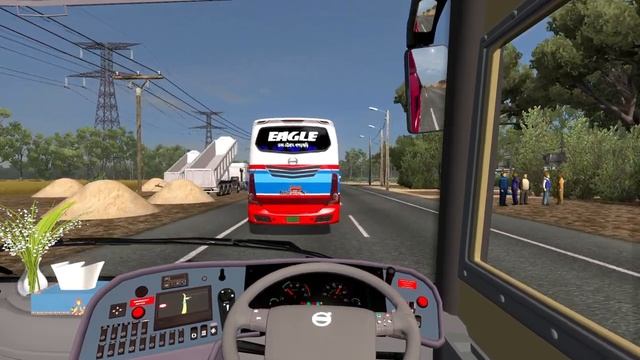 ETS2 BUS | Dhaka to Rangpur | HANIF VOLVO B9R (BUS BD) смотреть онлайн