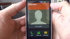 Samsung Galaxy S DUOS GT-S7562 incoming call
