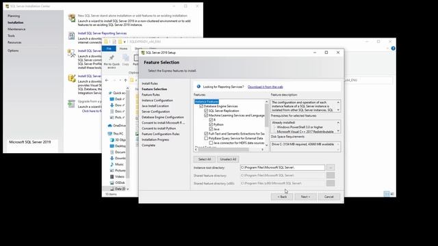How to install SQL Server 2019 & SQL Server Management Studio (SSMS) смотреть онлайн