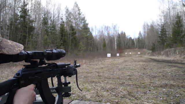 Обзор карабина TG2 366TKM. Проверим кучность на дистанции 100м по мишени. Стрельба смотреть онлайн