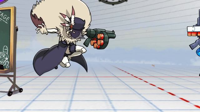 【スカルガールズ】Skullgirls - Black Dahlia(Alpha) Motion 4K