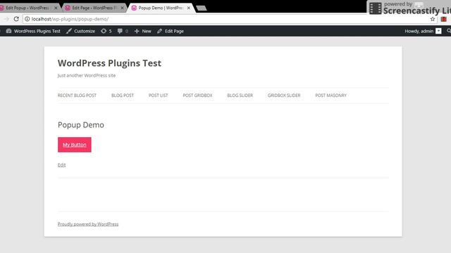 WordPress plugins Popup anything on click - WordPress Popup Plugin смотреть онлайн