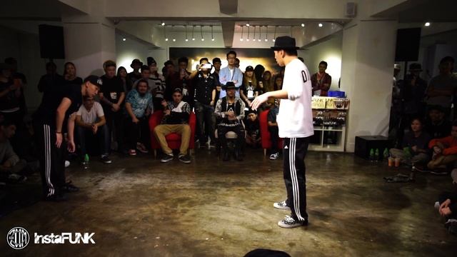 InstaFUNK 2015 Popping & Locking Battle - Lil'Yin vs Lil' 3 - Popping Final смотреть онлайн