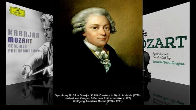 W.A. Mozart - Sinfonie No.32 in G major, K.318 (dir. Herbert von Karajan, 1977) смотреть онлайн