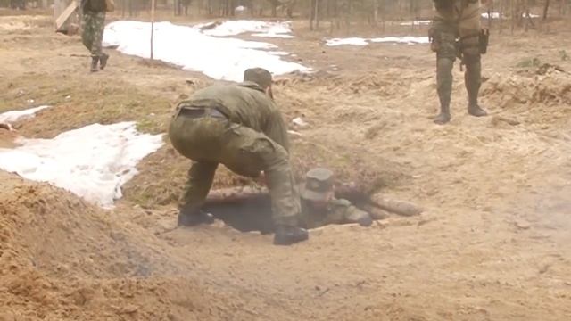 Преодоление психологической полосы препятствий военнослужащими ЗВО смотреть онлайн