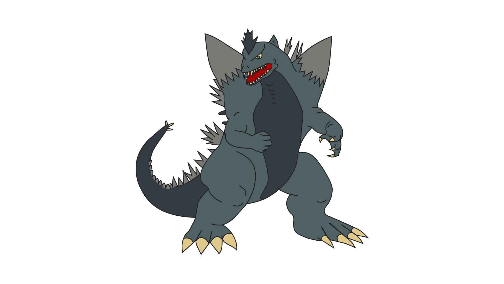 Как нарисовать Годзиллу смотреть онлайн