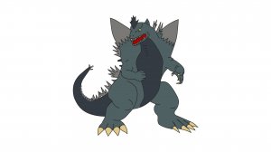 Как нарисовать Годзиллу