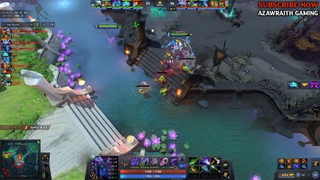 How to Play Mid RIKI in 7.32e with 1st Item Meteor Hammer + Octarine Skill Spam Dota 2 смотреть онлайн