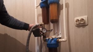 Грубейшие Ошибки монтажа гидроаккумулятора, фильтра, и реле давления. Исправил.