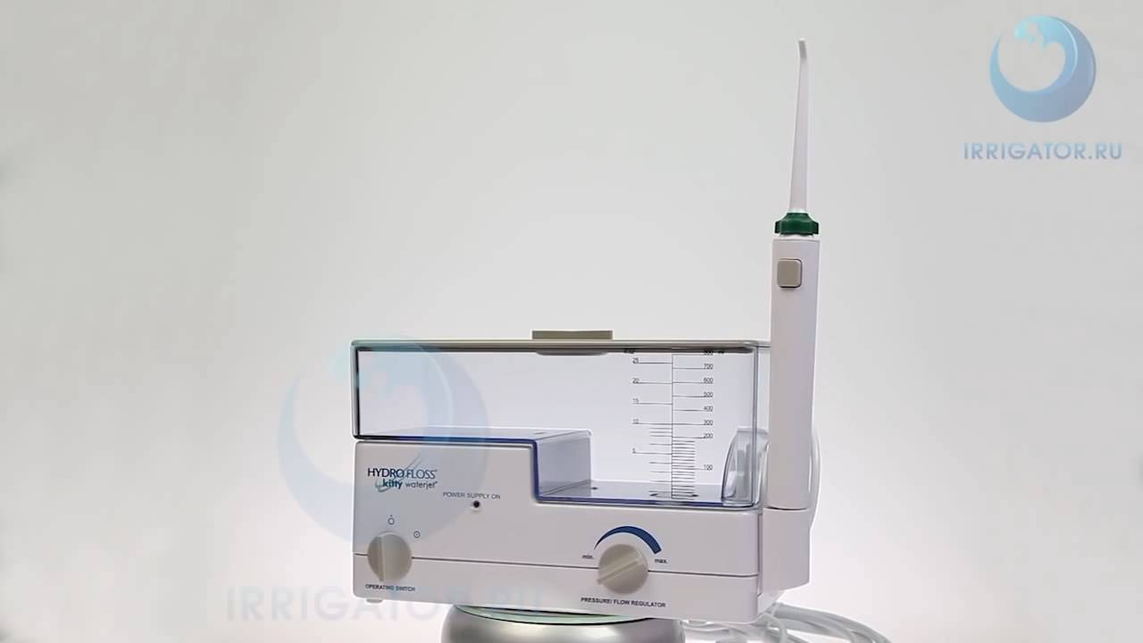 Ирригатор полости рта Hydro Floss Kitty Waterjet смотреть онлайн