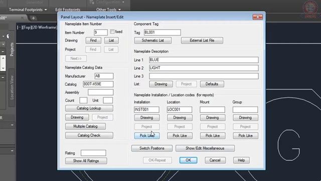 AutoCAD Electrical Drawing Tutorial Bangla Class 10 Part 2 How to draw Panel layouts with Footprint смотреть онлайн